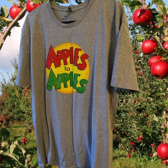 Next Level Apparel Apples to Apples Graphic Tee - Picture 7 of 8
